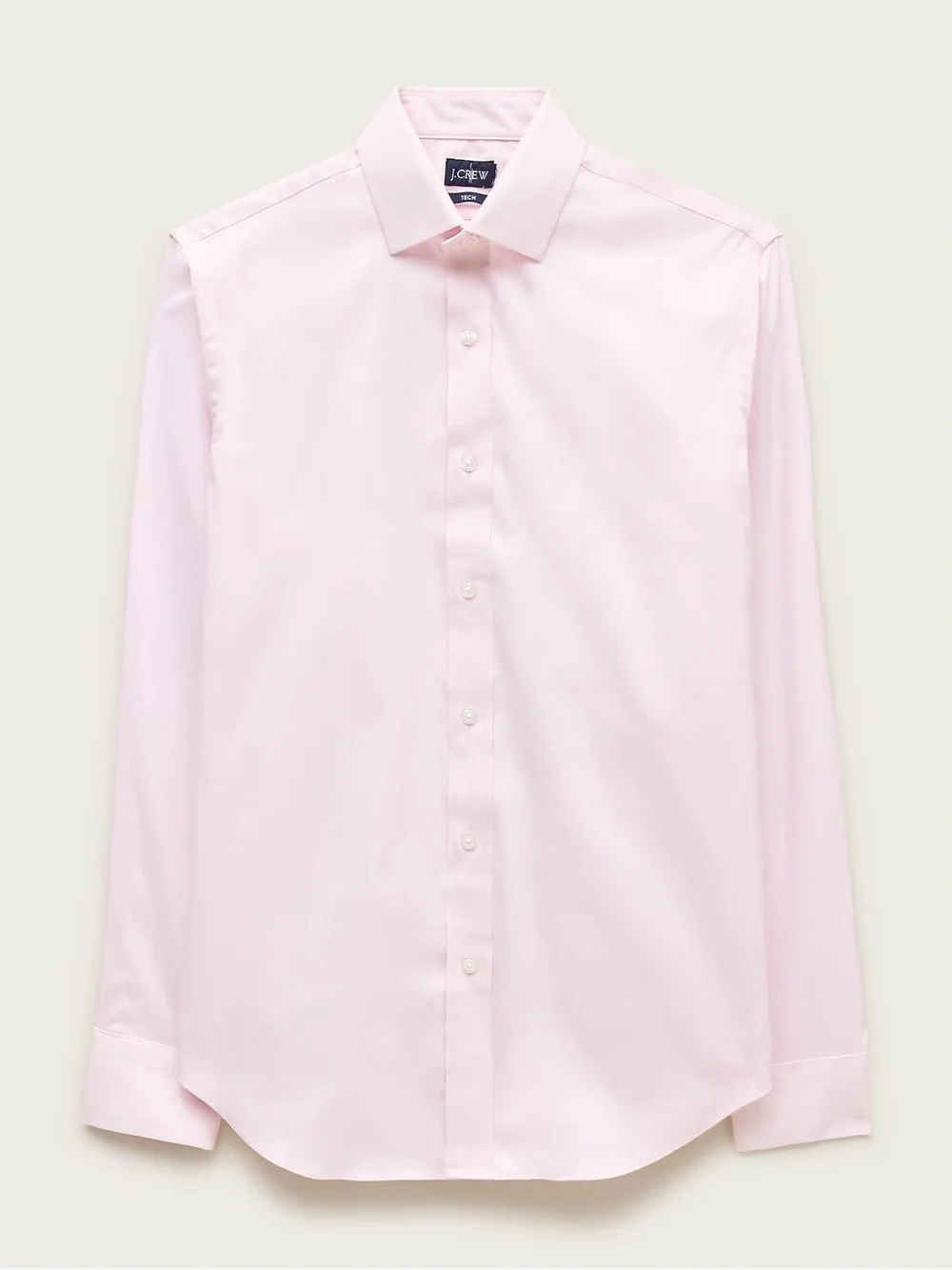 J. CREW Slim Bowery performance stretch dress shirt in Pink Size L NWT $98 CA351